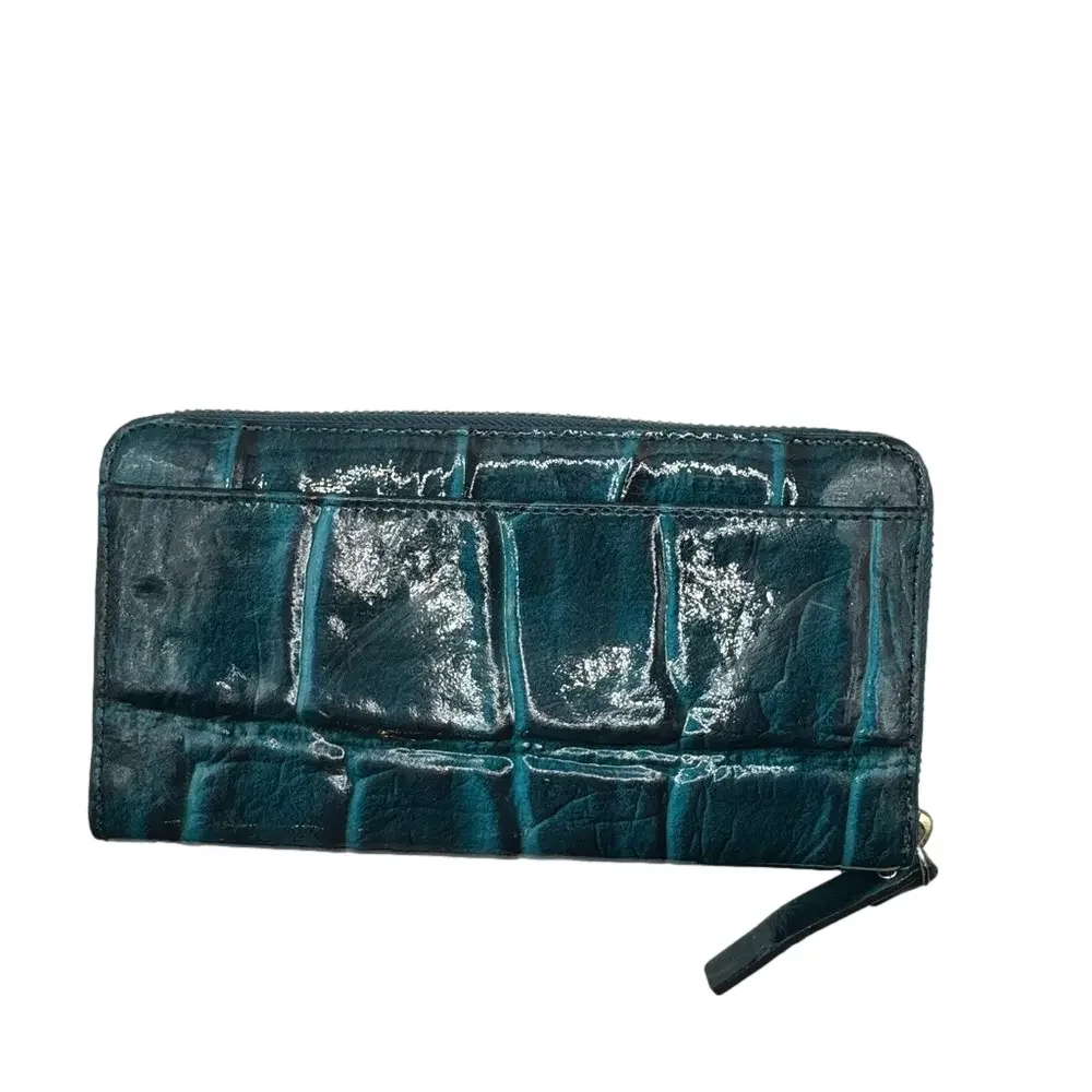 KATE SPADE ♠️ Neda Knightsbridge Dark Teal Zip Around Wallet